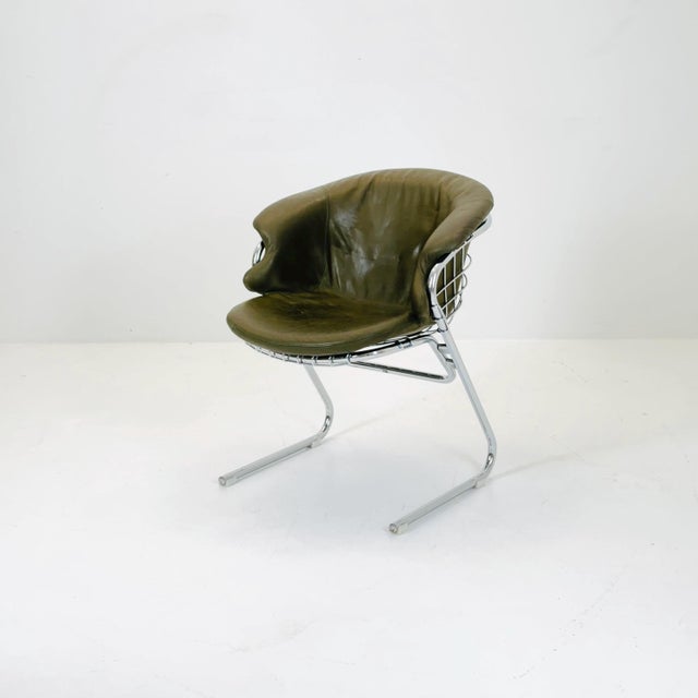 Mid-Century Flynn Armchair by Gastone Rinaldi for Thema, Italy, 1970s For Sale - Image 11 of 11