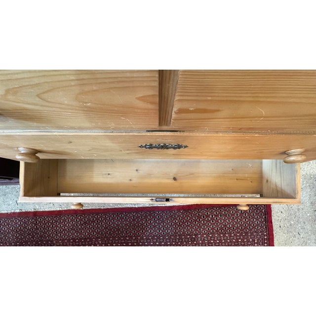 Drop Front Pine Desk For Sale - Image 16 of 17