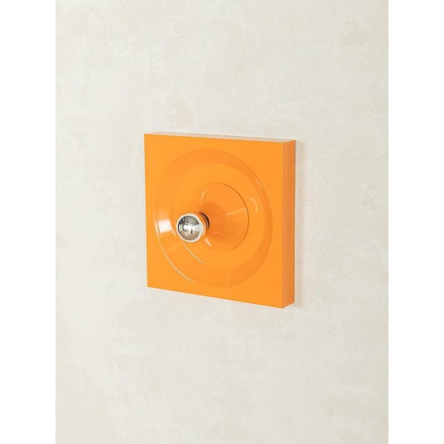 Space age wall and ceiling lamp, Kaiser Leuchten very good workmanship high-quality materials Made in Germany. Design:...