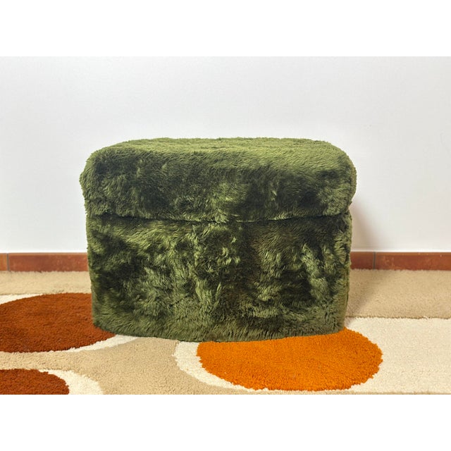 Vintage Ottoman, Italy, 1970s For Sale - Image 6 of 16