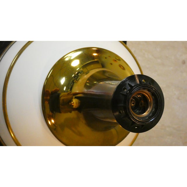 Hollywood Regency Table Lamps with Brass Details by Tommaso Barbi, Italy, 1970s, Set of 2 For Sale - Image 17 of 18