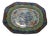 18th Century Clobbered Platter For Sale