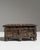 Wood Early 20th Century Dark Brown Spanish Hand-Carved Wood Box For Sale - Image 7 of 15