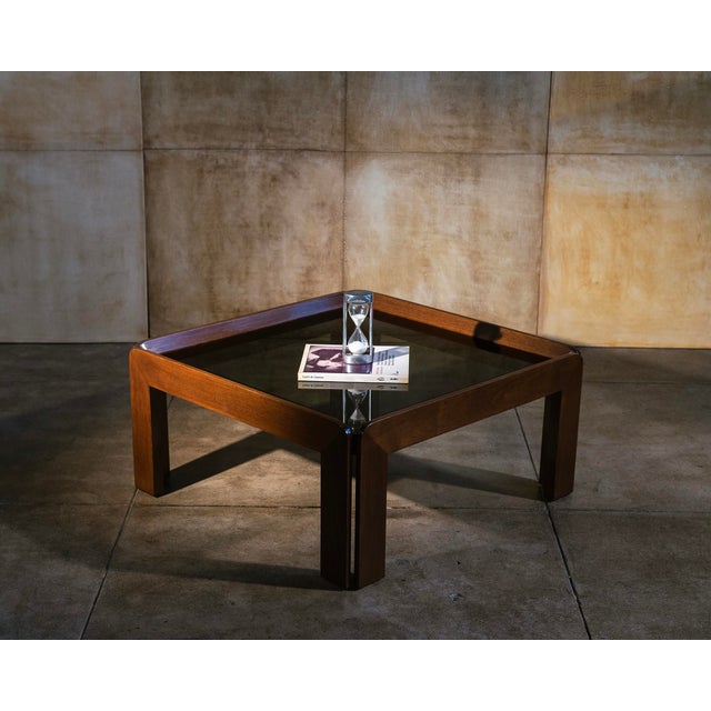 Mid-Century Modern Coffee Table by Afra & Tobia Scarpa for Cassina For Sale - Image 3 of 6