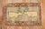 Mid-20th Century Turkish rug depicting 2 deers on a brown field. Check the border out too! Measures: 1'9'' x 2'9''.