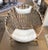 Wood Late 20th Century Modern Round 'Snowshoe' Wood & Woven Rope Lounge Chair For Sale - Image 7 of 9