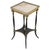 Gold Antique Mid-19th Century Ebony and Gilded Metal Altana Dining Table For Sale - Image 8 of 8