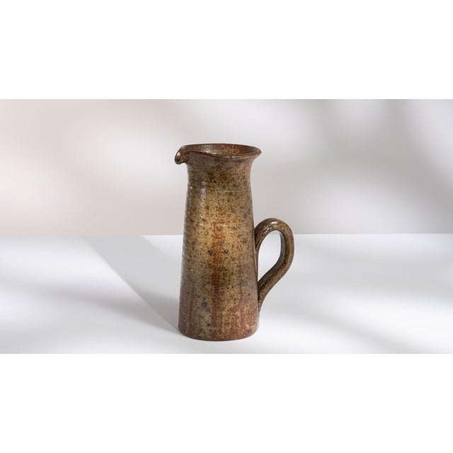 1970s Brown Ceramic Bottles & Jars & Jugs For Sale - Image 4 of 7