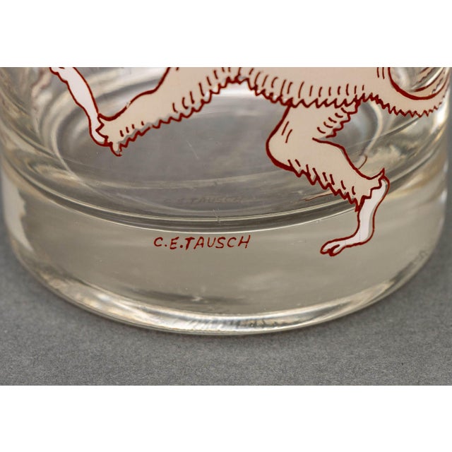 Late 20th Century c.e. Tausch Giraffe and Monkey Glasses, 9 For Sale - Image 11 of 12