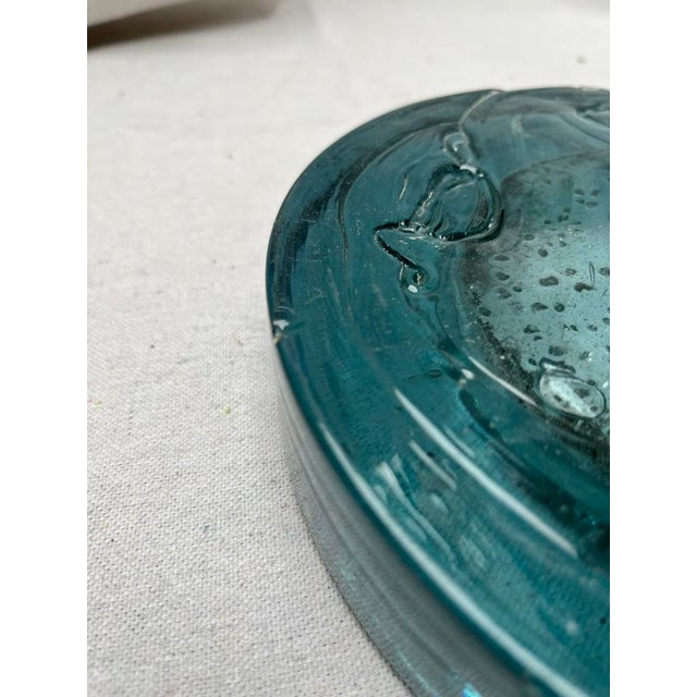 Vintage Art Glass Vessel or Ashtray For Sale - Image 9 of 9