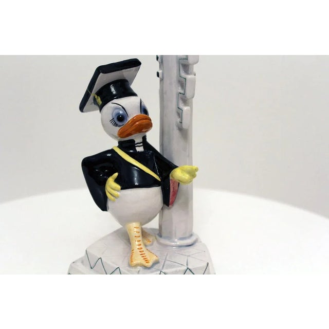 Blue Disney Table Lamp by G. Girardi, 1950s For Sale - Image 8 of 12