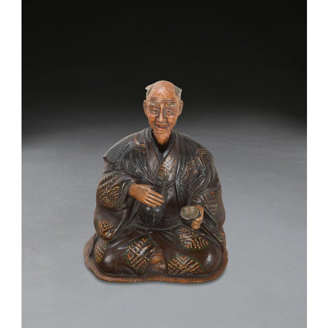 Mid 19th Century Antique Pottery Nodding Figure, 1850 For Sale - Image 5 of 9