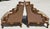 Marge Carson Marge Carson Style French Louis XV Ornate Caved Settees Loveseats Pair For Sale - Image 4 of 18