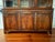 Bevan Funnell Ltd. Bevan Funnell Mahogany Georgian Revival Breakfront Bookcase Display Cabinet For Sale - Image 4 of 12