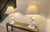 1980's Post Modern White Zig Zag Plaster Lamps by Ziggurat - A Pair For Sale - Image 11 of 12