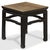 Set of Dark Elm Stools For Sale - Image 3 of 6
