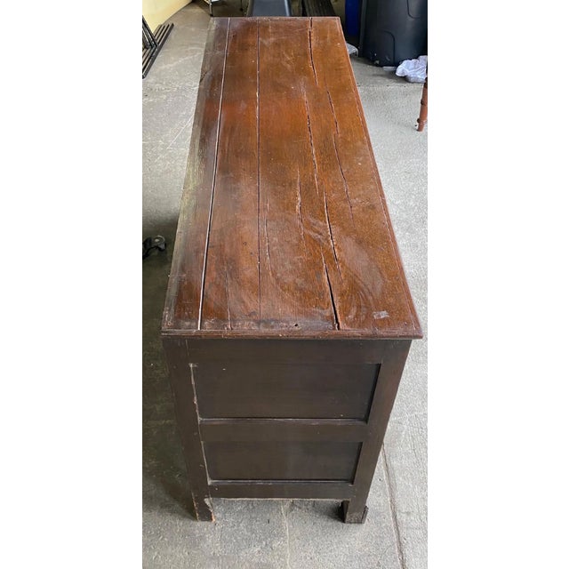English 19th Century Welsh Oak Dresser Base For Sale - Image 3 of 5