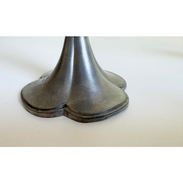 Just Andersen Pewter Candlesticks, Denmark, 1930s For Sale - Image 14 of 16