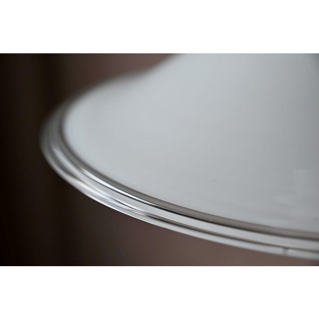 Danish Blown Glass Pendant Lamp by Mickael Bang Holmegaard for Royal Copenhagen, 1970s For Sale - Image 11 of 12