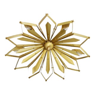 21st Century Dahlia Flush Mount by Fabio Ltd For Sale