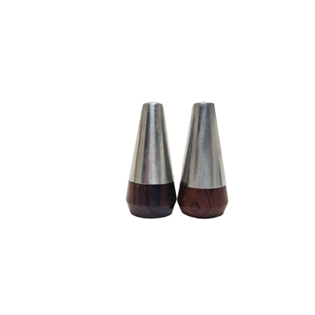 Postmodern Salt and Pepper Holder from A&B, Denmark, 1950s, Set of 2 For Sale - Image 3 of 9