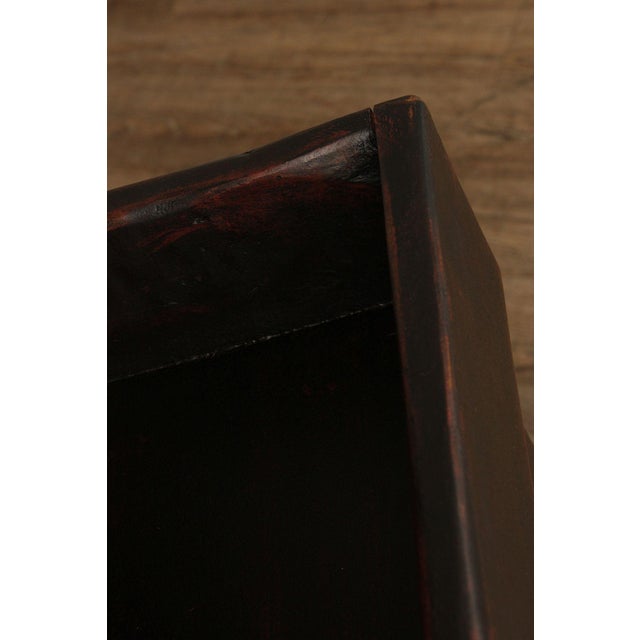 Hand Crafted Primitive Farmhouse Painted Dry Sink Hutch For Sale - Image 10 of 12