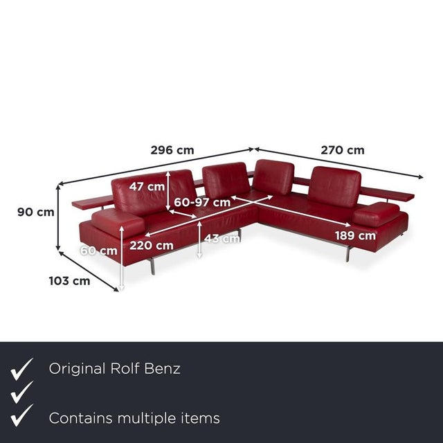 with this set, consisting of the Dono 6100 corner sofa and the matching ottoman, you bring two perfectly coordinated...