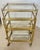French French Neoclassical Style Nesting Bar Carts With Glass Shelves, Maison Bagues For Sale - Image 3 of 18