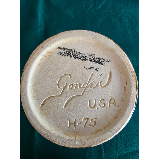Mid-Century Gonder Ceramic Vase For Sale - Image 10 of 11