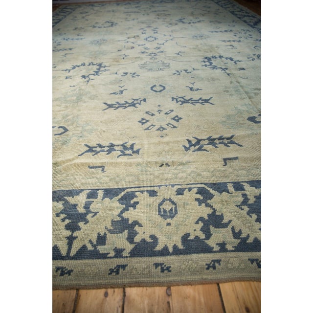 Traditional Vintage Distressed Oushak Carpet - 11' x 16'3" For Sale - Image 3 of 13