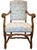 Cream 19th Century French Mutton Bone Arm Chair For Sale - Image 8 of 8