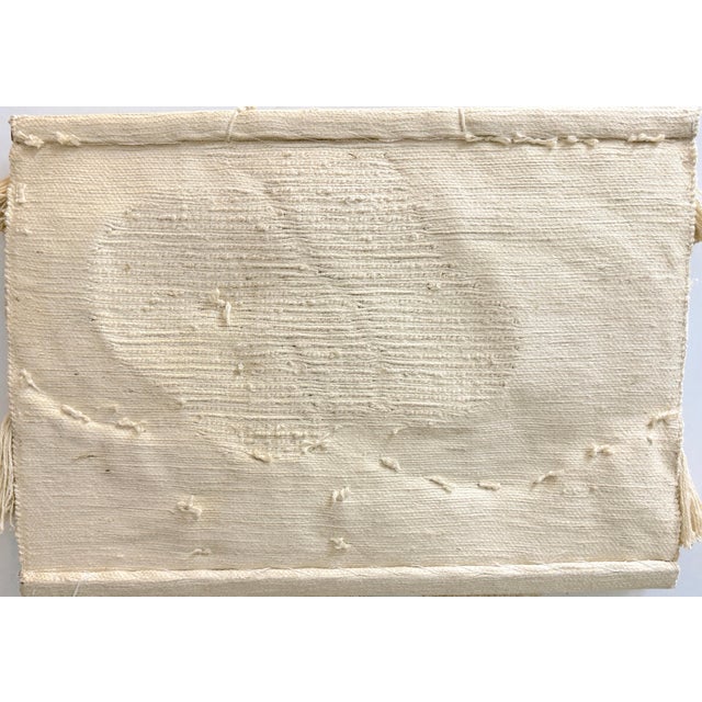 Dan Friedman Large Fiber Art Wall Hanging, Wool, Cotton & Wood, 1970s For Sale In West Palm - Image 6 of 18