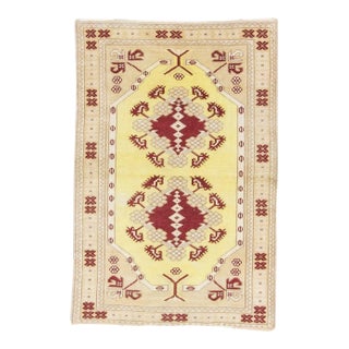 Vintage Turkish Milas Rug For Sale