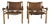 Sirocco Safari Chairs in Ash and Leather by Arne Norell for Arne Norell Ab, Sweden, Set of 2 For Sale
