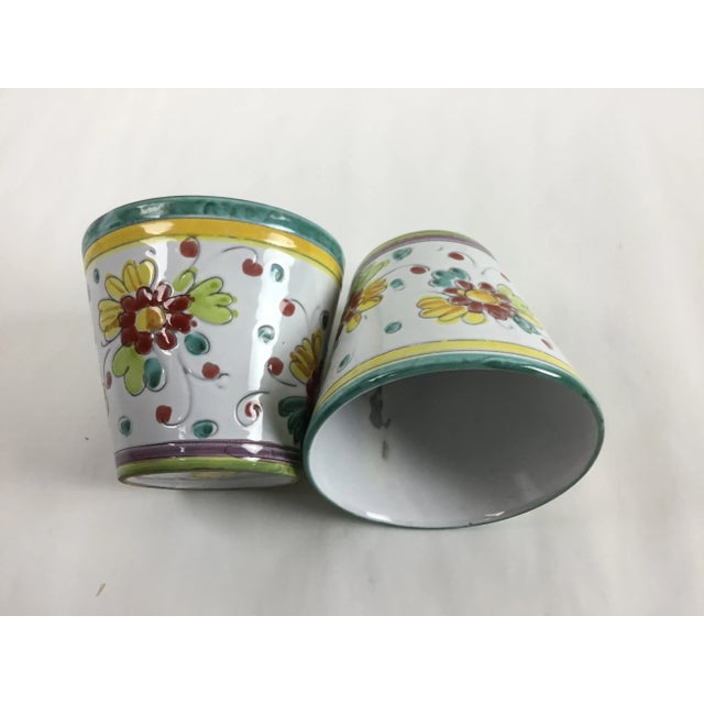 Italian 1960s Italy Terra Cotta Planters - a Pair For Sale - Image 3 of 6