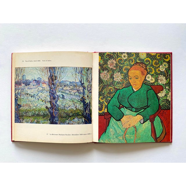 Vincent Van Gogh Vintage 1975 First Edition Postimpressionist Lithograph Print Hardcover Modern Art Book For Sale - Image 12 of 18