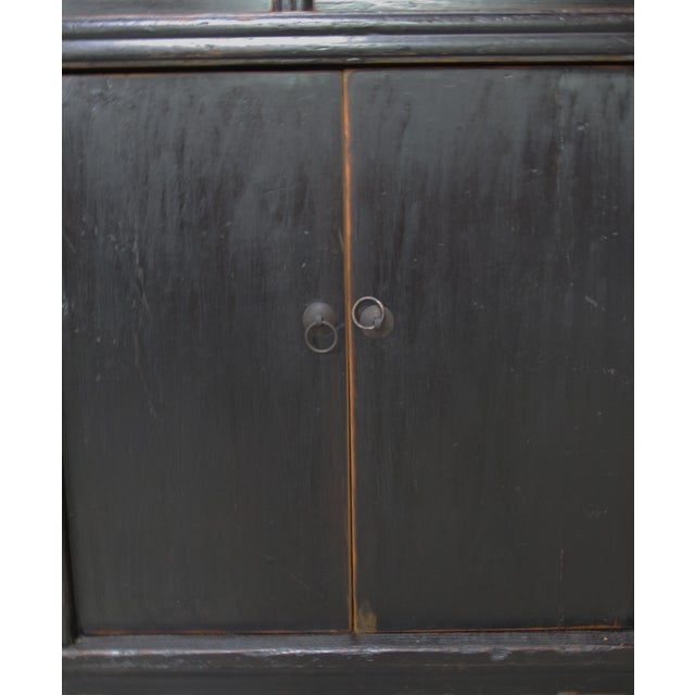Monumental 18th-Century Chinese Sideboard in Black, Circa 1766 For Sale - Image 9 of 10
