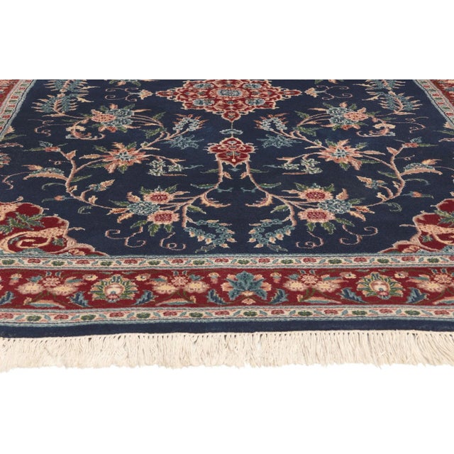 American Traditional Style Vintage Rug, 05'09 X 08'09 For Sale - Image 4 of 10