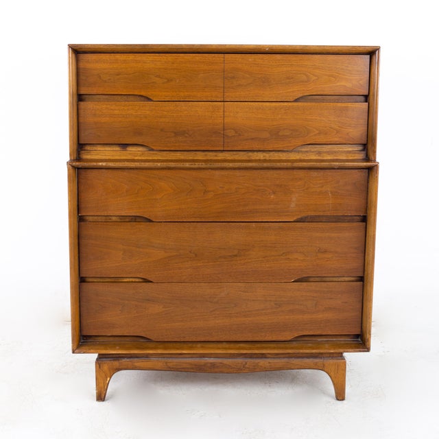 Kent Coffey Forum Mid Century Highboy Dresser Dresser measures: 40 wide x 20.5 deep x 48 inches high ABOUT PHOTOS: We take...