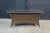 Lloyd Flanders Oval Wicker Coffee Table Two Tone Patio Table With Glass Top Boho For Sale - Image 4 of 18