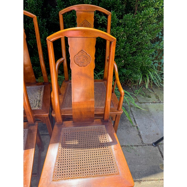 Set of 6 Vintage Henredon Chinese Chippendale Chairs For Sale - Image 13 of 16