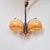 A great lamp in the style of space age, produced in Hungary in the 60s by the Szarvasi company. Very good original vintage...