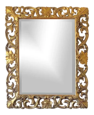 Antique Italian Gold Framed Mirror