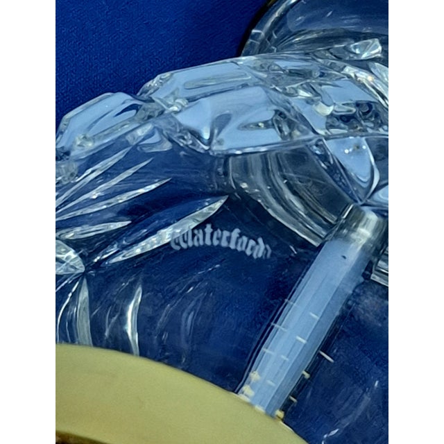 Glass 1990s Set of Two Waterford Crystal Fiona Table Lamps For Sale - Image 7 of 12