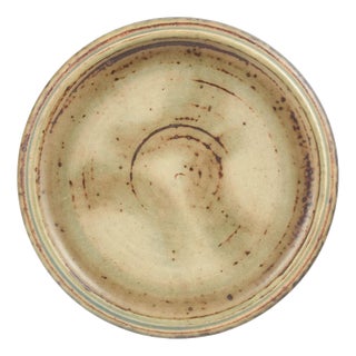 Low Glazed Stoneware Bowl by Carl Halier for Royal Copenhagen, 1965 For Sale