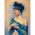 Dirk Foslien Symphony in Blue No. 2 oil on board. This Dirk Foslien painting comes framed as shown. Dimensions 16"H x 12"W...