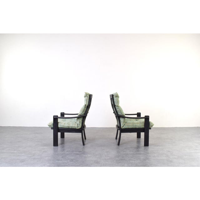 1970s Mid-Century Danish Lounge Chairs and Coffee Table, 1970s, Set of 3 For Sale - Image 5 of 17