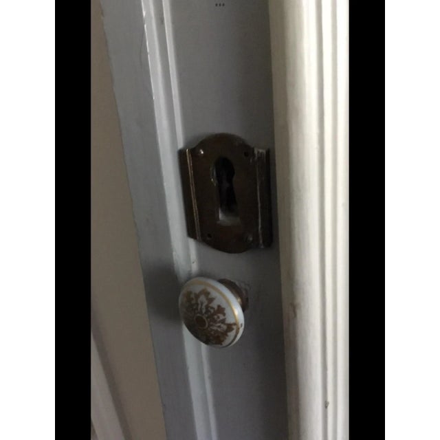 19th Century Mirrored Door With Medallion For Sale - Image 4 of 7