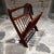 1960s Sculptural Teakwood Folding Magazine Rack in Jens Quistgaard Style, 1960s For Sale - Image 5 of 11