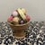 1950s Mid-Century Italian Majolica Hand-Painted Ceramic Fruit Compote Centerpiece For Sale - Image 5 of 10